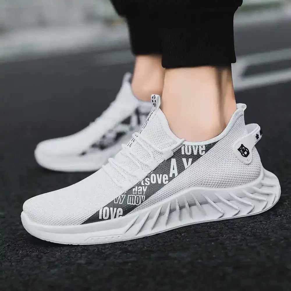 Size 41 Knitting Goods For Tourism Casual Gray Man Sneakers Large Size 49 Shoes Sports Tenks Krasofka Tenids Super Deals