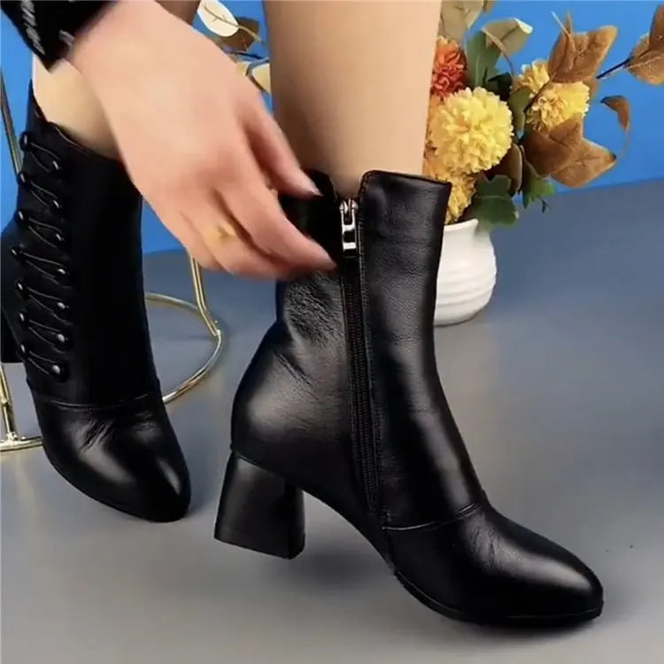 High Boots Women Winter High Heels shoes women Fashion Sexy Warm Ankle boots for women Designer Pumps Shoes botas mujer botines