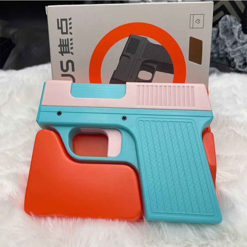 Unusual Pistol Style Lighters with Cigarette Case Jet Turb Torch Lighter Capacity 10PCS Cigarette Windproof Cigar Lighter