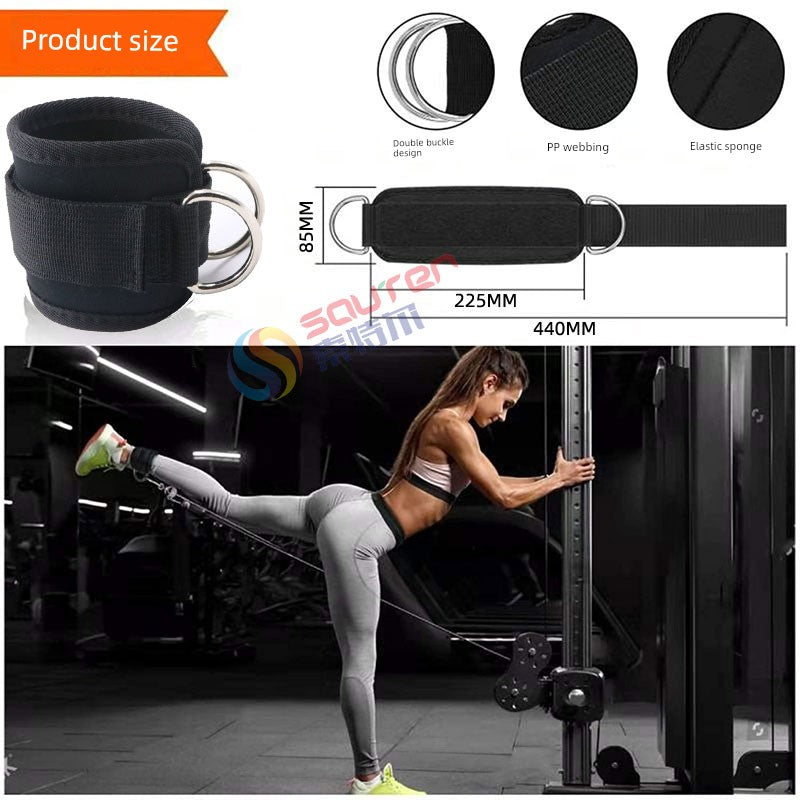 Ankle Buckle Fitness Ankle Strap Home Leg Training Hip-Lifting Gantry Rear Kick Booties Accessories Hip Training Foot Buckle