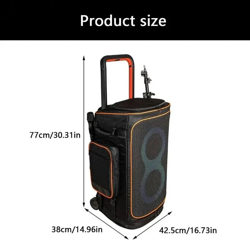 Speaker Protect Storage Bags for JBL PartyBox 520 Speaker Dust Box Portable Party Box Travel Carrying Case Accessories