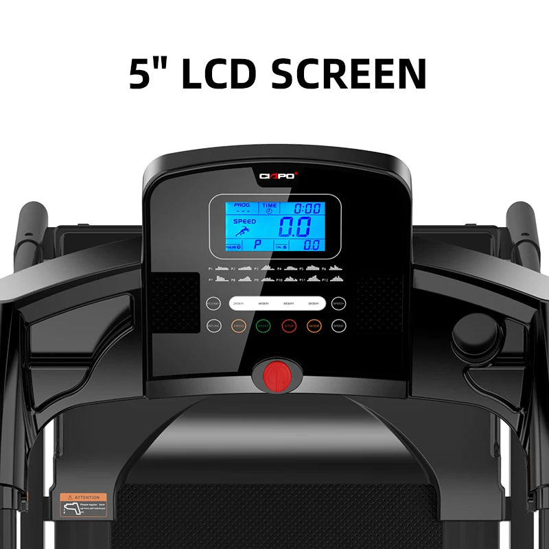 Ciapo Electric home treadmill folding Gym Fitness Equipment running machine sale Motorized treadmill with screen cheap