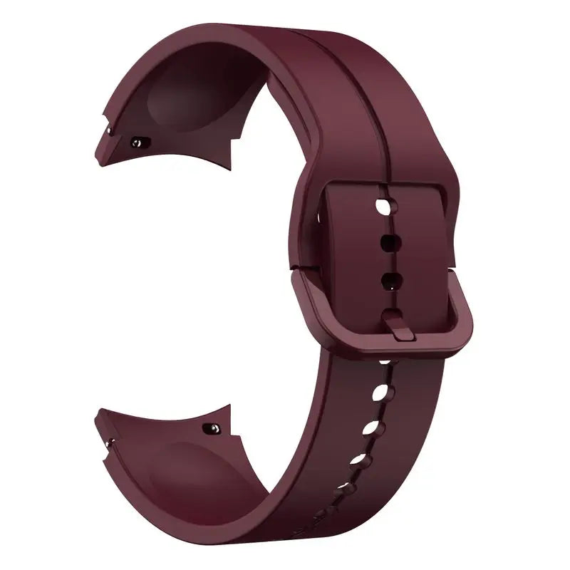 Watchstrap For Samsung Galaxy Watch FE 40mm Hinking Official Green Silicone Accessories for Galaxy Watch 4 5 6 7 40mm 44mm Band