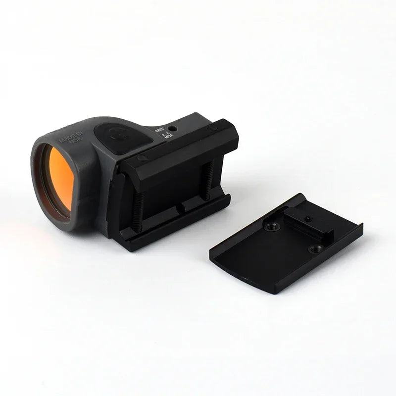 Mini SRO Red Dot Sight RMR Tactical Reflection Pistol Rifle Scope Reflex Optical Airsoft Sight Fit 20mm Weaver Rail