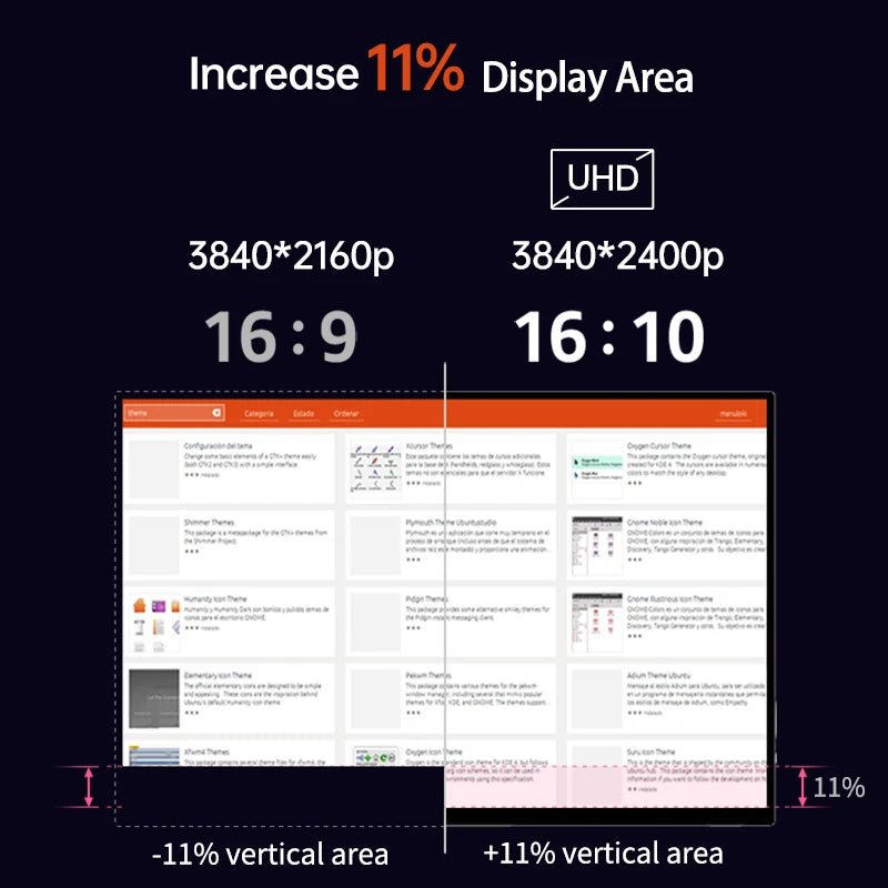 VCHANCE 16 Inch Oled 4K UHD Touch Screen Portable Monitor 100%DCI-P3 HDR Expand Office Display for PC Laptop Phone XBox Switch