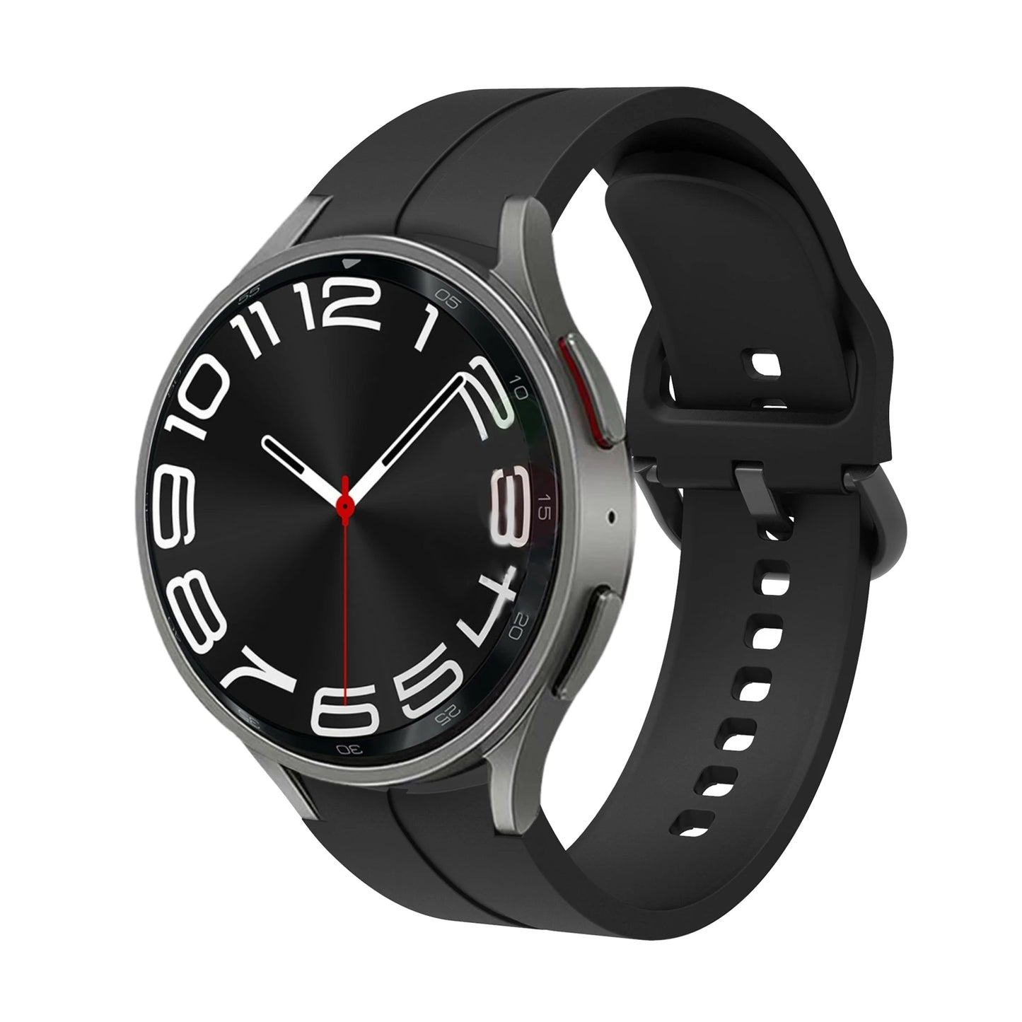 Silicone strap For Samsung Galaxy watch 7 6 5 4 40mm 44mm 45mm Original replacement band For Watch 6 4 Classic 43mm 47mm 46mm