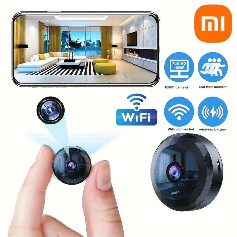 Xiaomi 1080P HD Mini Camera Wireless WiFi Security Camera Security Protection Voice Video Surveillance Night Version Camrecorder