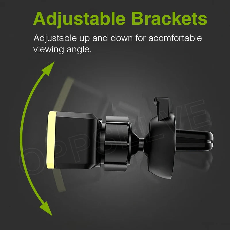 Car Phone Holder For iPhone 13 12 11 X XS 8 7 Samsung S21 S20 360 Degree Support Mobile Air Vent Mount Holder Phone Stand in Car