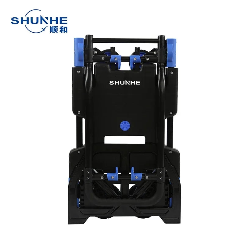 2 In 1 Convertible Moving Portable Foldable Hand Truck Multi-Function Folding Trolley