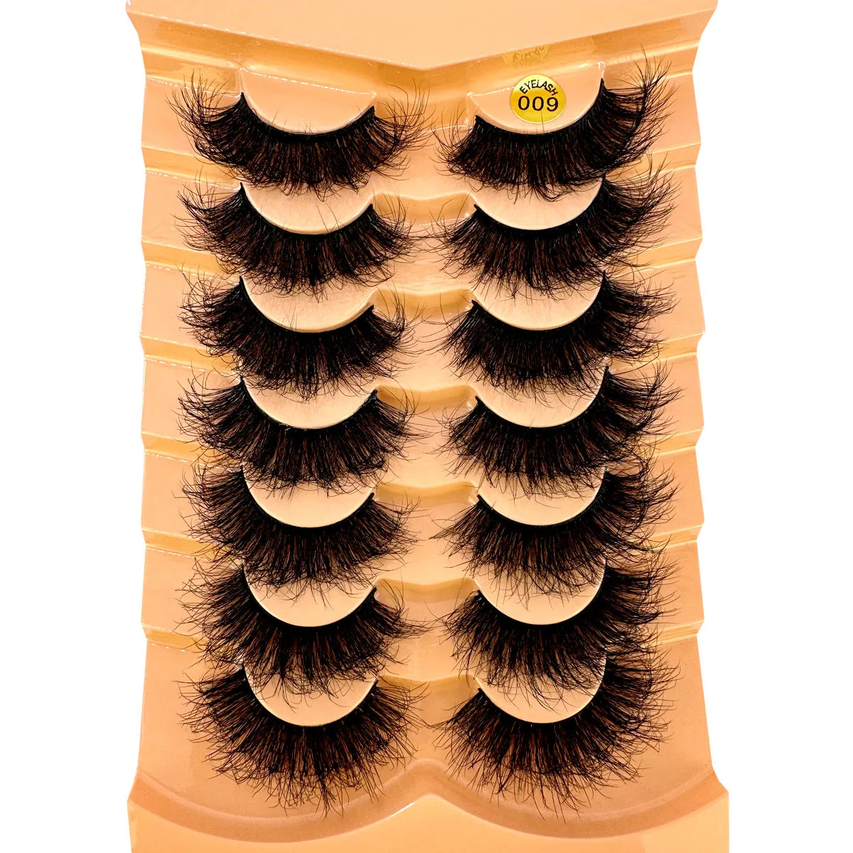 NEW 7pairs Fake Eyelashes Thick Long False Eyelashes Dramatic Lashes 3D Faux Mink Eyelashes Wholesale Full Strip Lashes Makeup