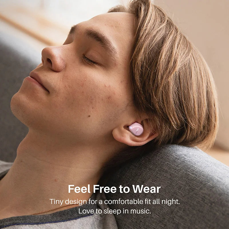 TOZO A1 Wireless Bluetooth Earbuds Small In Ear Headset Earphones Stereo Bass IPX5 Waterproof Microphone