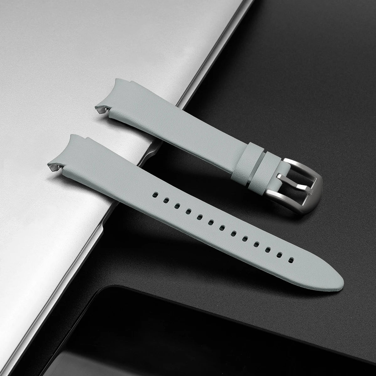 Genuine Leather Band For Samsung Galaxy Watch 4 classic 46mm 6 Classic 43mm 44mm 5 pro 40mm Bracelet correa Galaxy Watch 6 strap