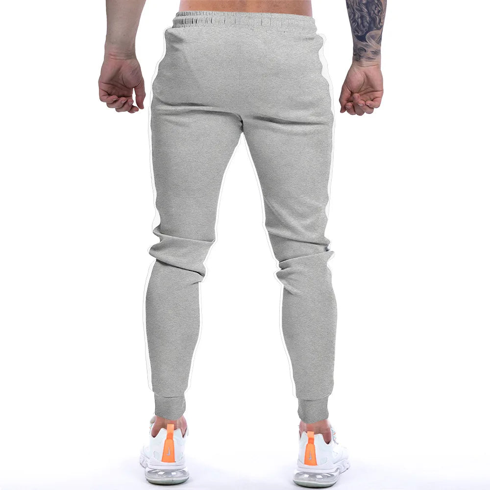 2024 New Casual Sports Running Workout Jogging Long Pants Gym Sport Trousers For Men Jogger Sweatpants