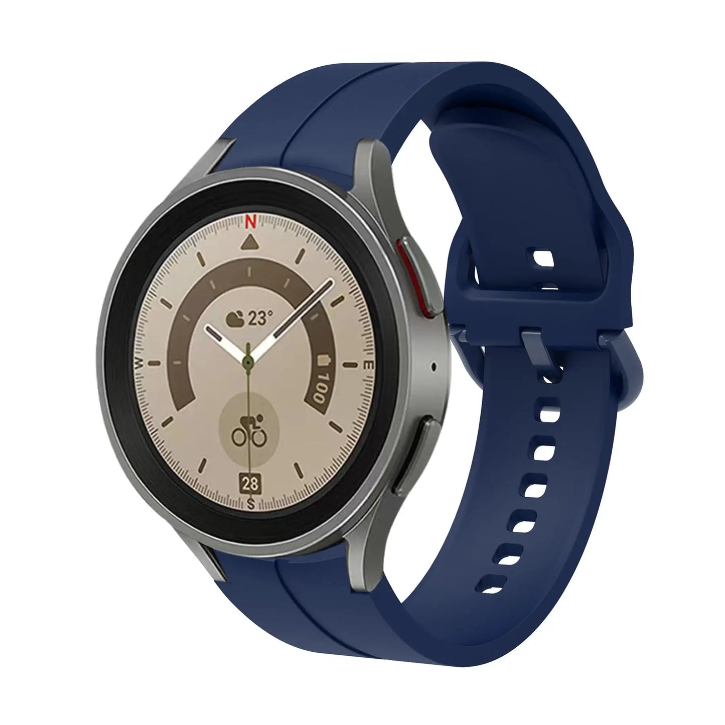 Silicone strap For Samsung Galaxy watch 7 6 5 4 40mm 44mm 45mm Original replacement band For Watch 6 4 Classic 43mm 47mm 46mm