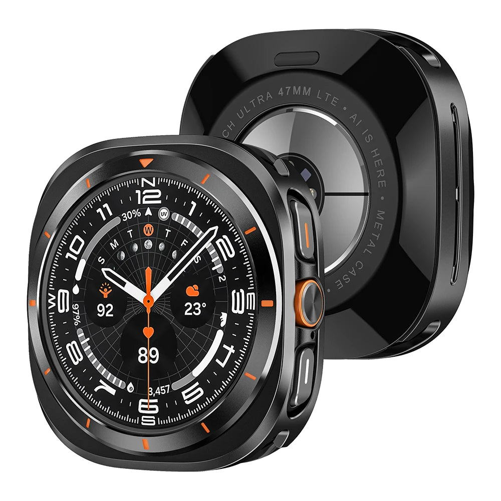 Aluminium Alloy Metal Bumper for Samsung Galaxy Ultra Watch 7 Ultra 47mm Protective Case Cover for Samsung Galaxy Watch Ultra