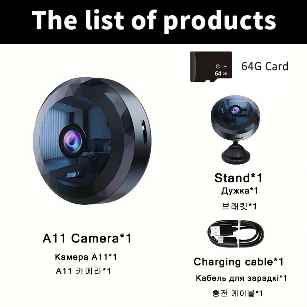 Xiaomi Mini WiFi Camera HD Wireless Remote Intelligent Security Camera Night Version Voice Video Surveillance Camcorder For Home