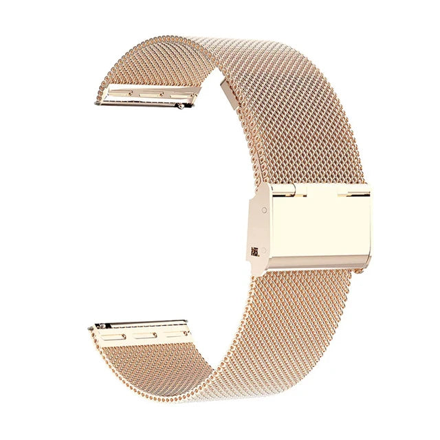 18mm 22mm 20mm Watch Band For Samsung Galaxy Watch 7/6/5/4/3 40mm 44mm S3 Active2 Huawei Watch GT4 GT3 Gt2e Stainless Steel Band
