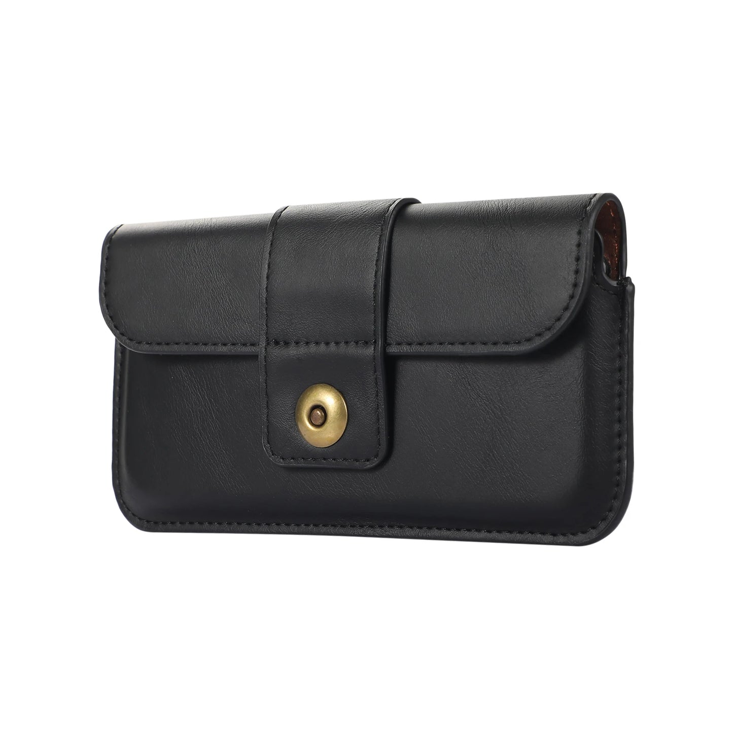 Leather Magnetic Phone Belt Clip Case Holder Men Waist Bag For iPhone 15 14 Pro Max 13 12 11 XS XR 7 8 Plus Holster Pouch Cover