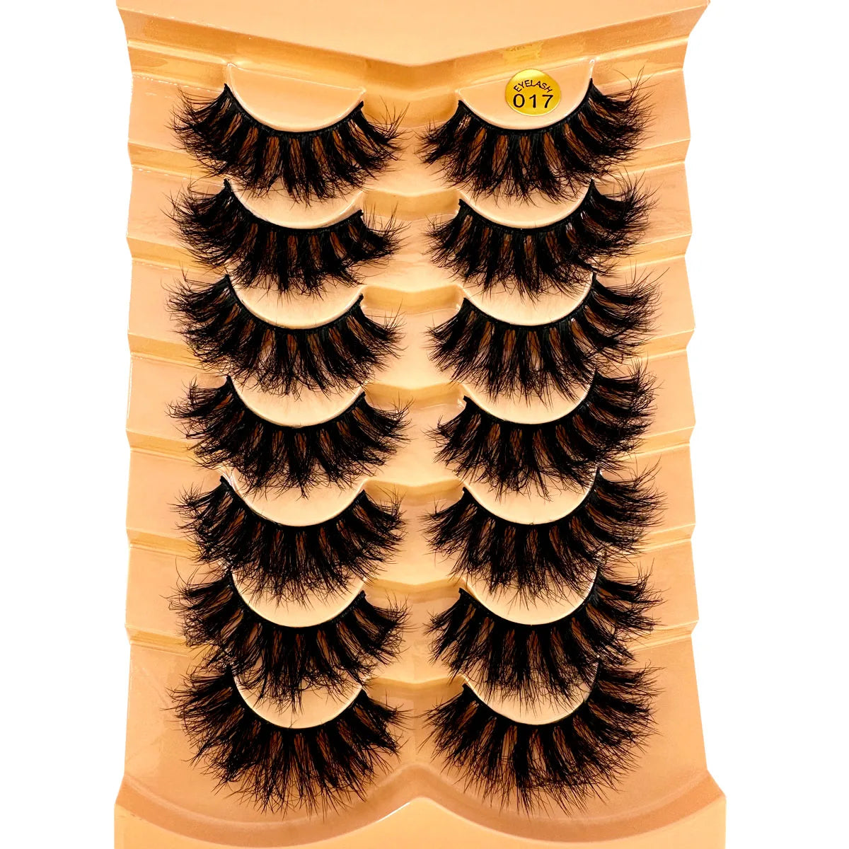 NEW 7pairs Fake Eyelashes Thick Long False Eyelashes Dramatic Lashes 3D Faux Mink Eyelashes Wholesale Full Strip Lashes Makeup