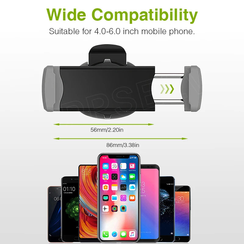 Car Phone Holder For iPhone 13 12 11 X XS 8 7 Samsung S21 S20 360 Degree Support Mobile Air Vent Mount Holder Phone Stand in Car