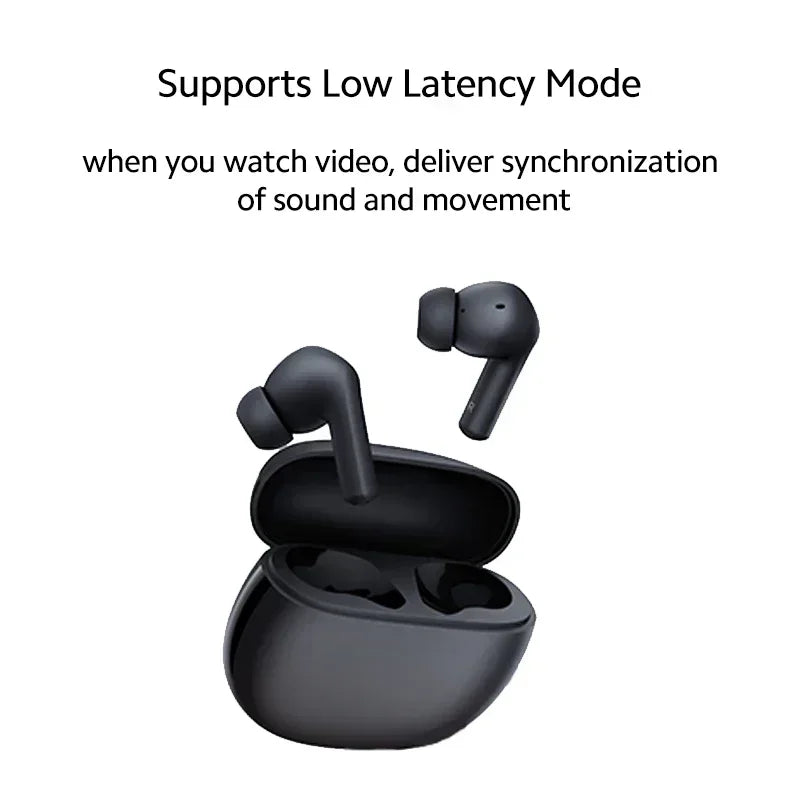 New Global Version Xiaomi Redmi Buds 4 Active Earphone Up to 28 Hours Listening Bluetooth 5.3 Noise Cancellation for Clear Calls