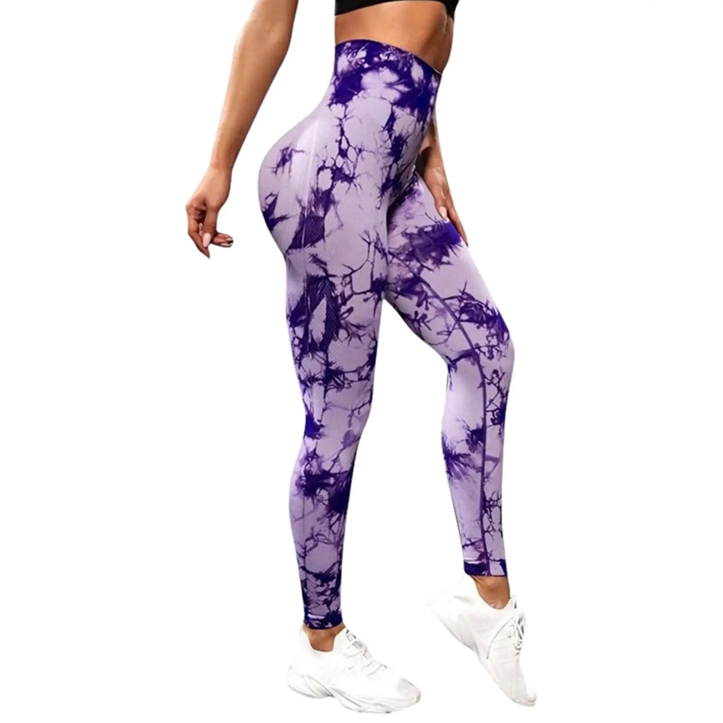 Women's Seamless Tie Dye High waist Leggings