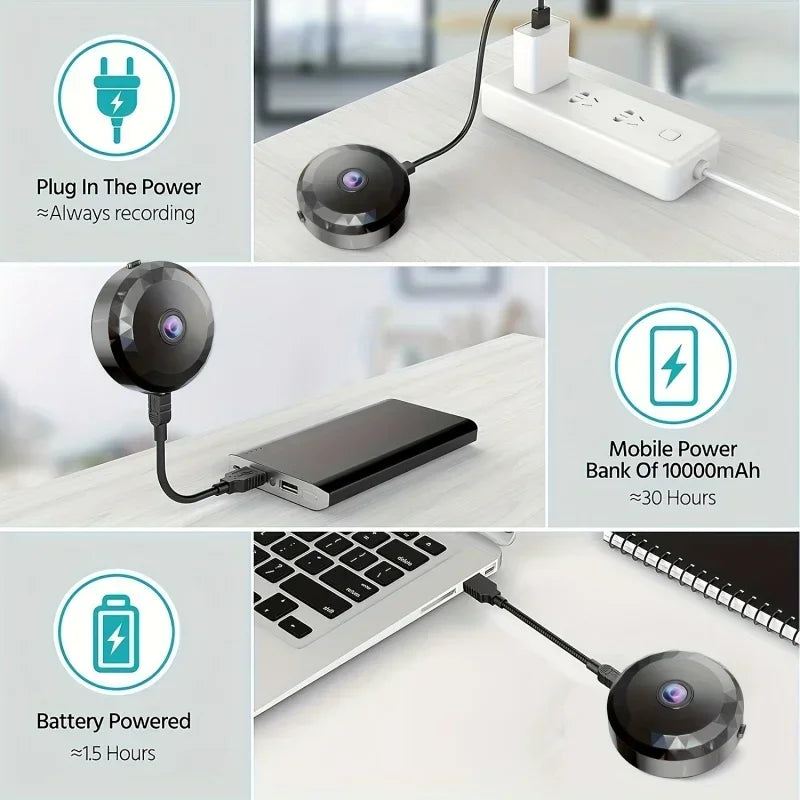 Xiaomi 1080P HD Mini Camera Wireless WiFi Security Camera Security Protection Voice Video Surveillance Night Version Camrecorder