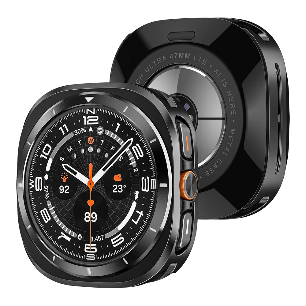Aluminium Alloy Metal Bumper for Samsung Galaxy Ultra Watch 7 Ultra 47mm Protective Case Cover for Samsung Galaxy Watch Ultra