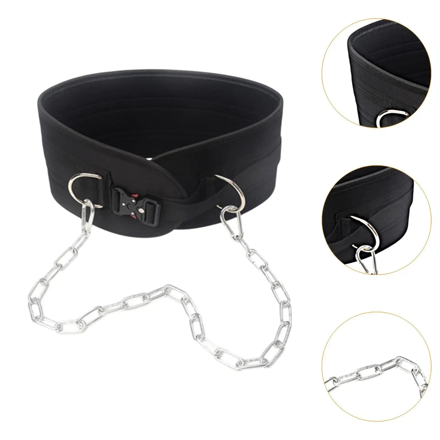 Dip Belt for Weight Lifting Weight Belt for Strength Training Squats Fitness