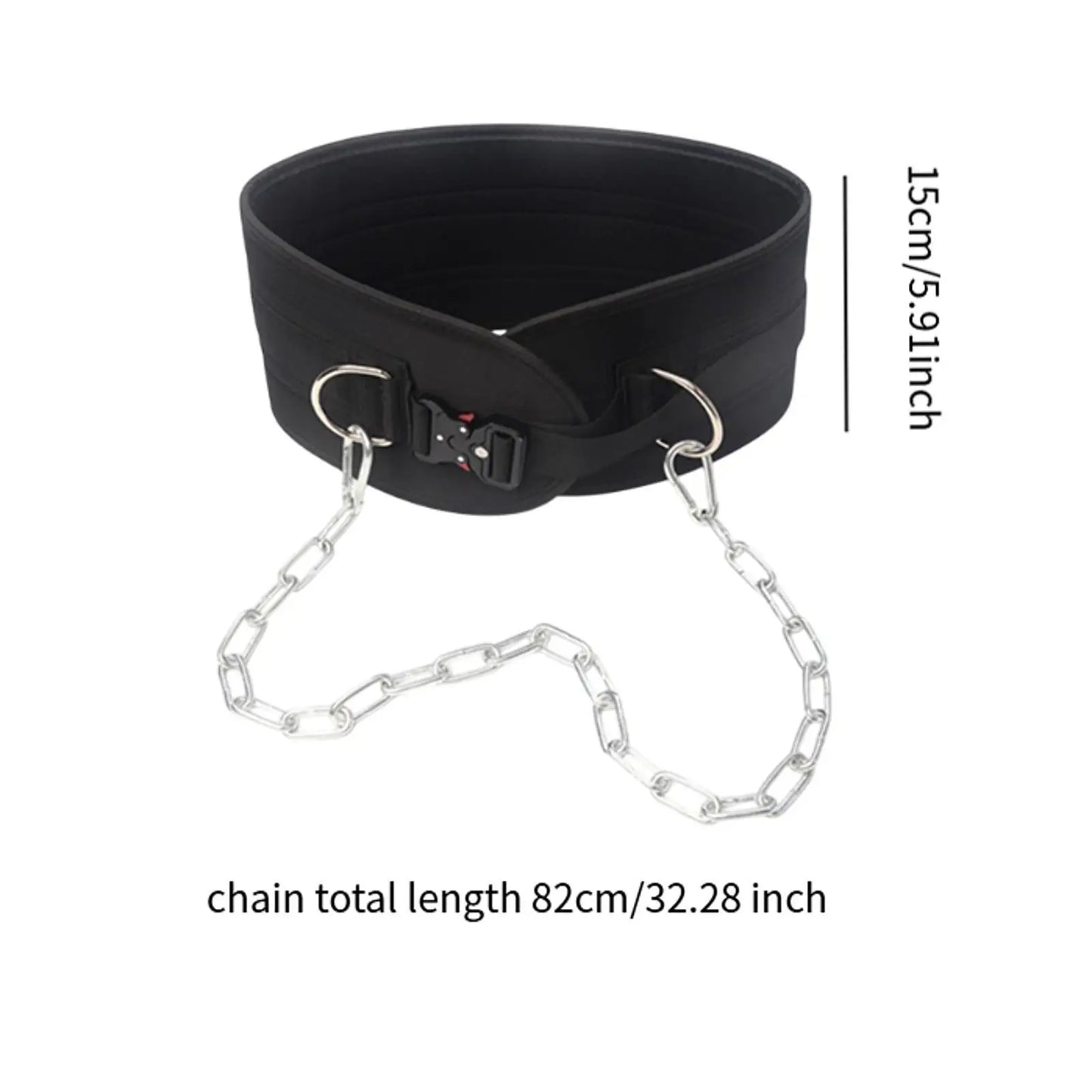 Dip Belt for Weight Lifting Weight Belt for Strength Training Squats Fitness