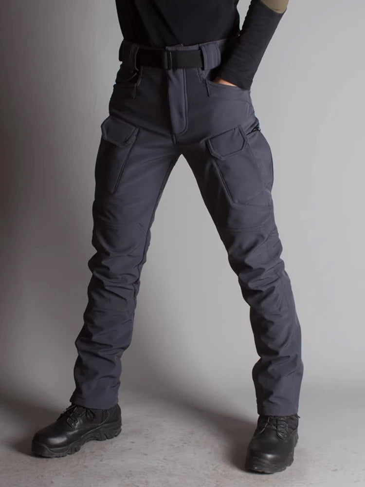 Tactical pants, special forces slim fit workwear pants, men's sports and leisure multi bag training pants