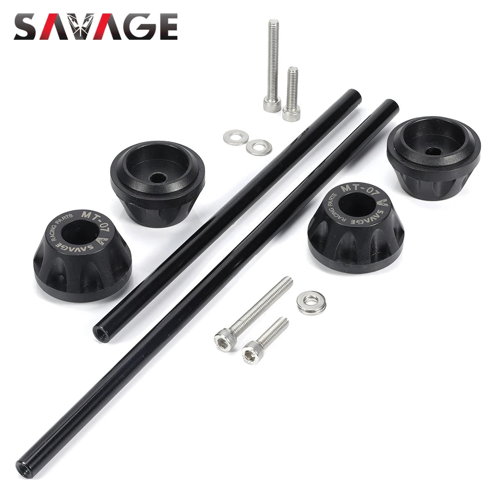 Rear Front Axle Fork Crash Slider For YAMAHA MT-07 FZ-07 2014-2023 XSR700 MT07 FZ07 Motorcycle Wheel Protector XSR 700 MT FZ 07