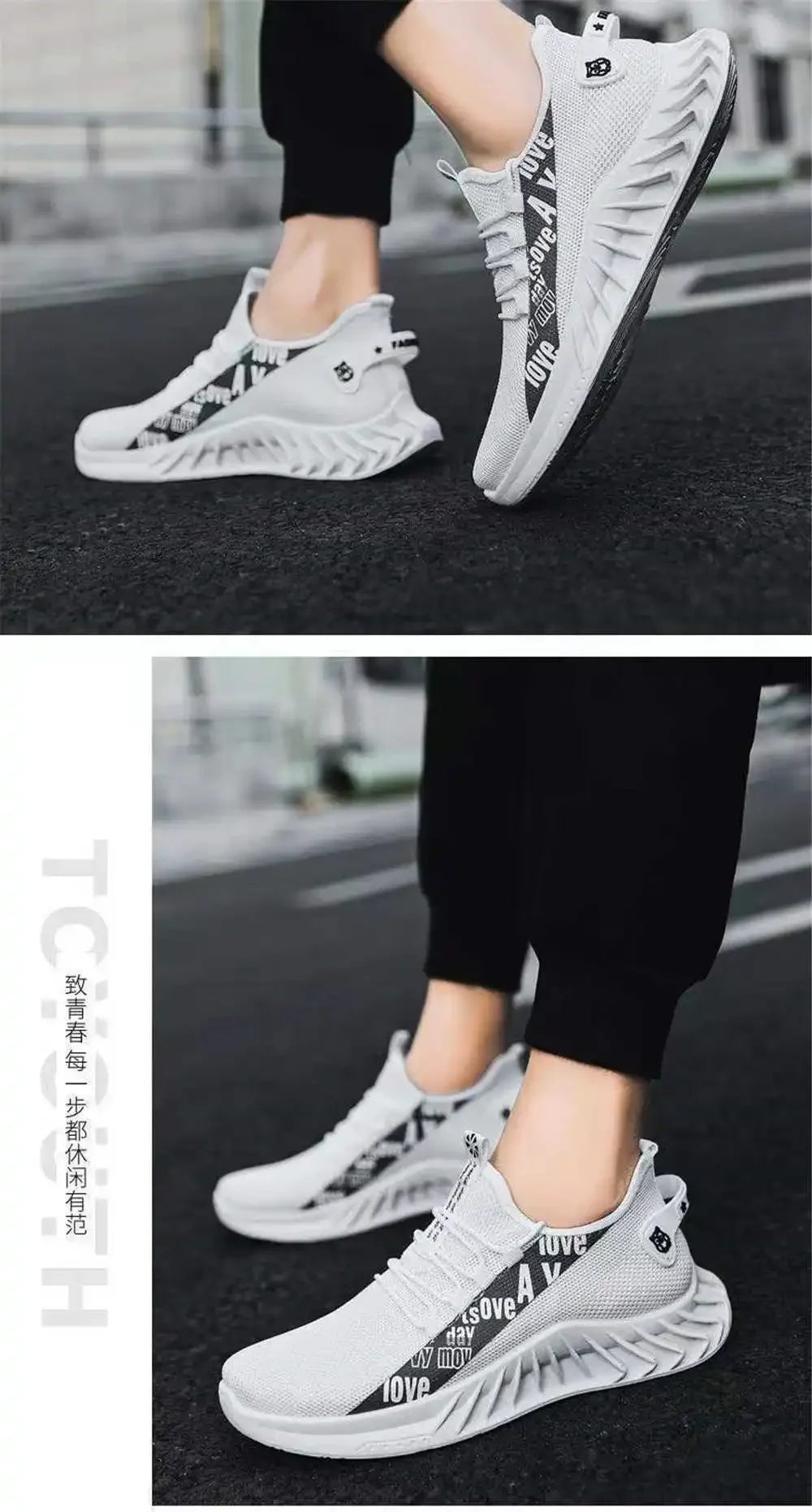Size 41 Knitting Goods For Tourism Casual Gray Man Sneakers Large Size 49 Shoes Sports Tenks Krasofka Tenids Super Deals