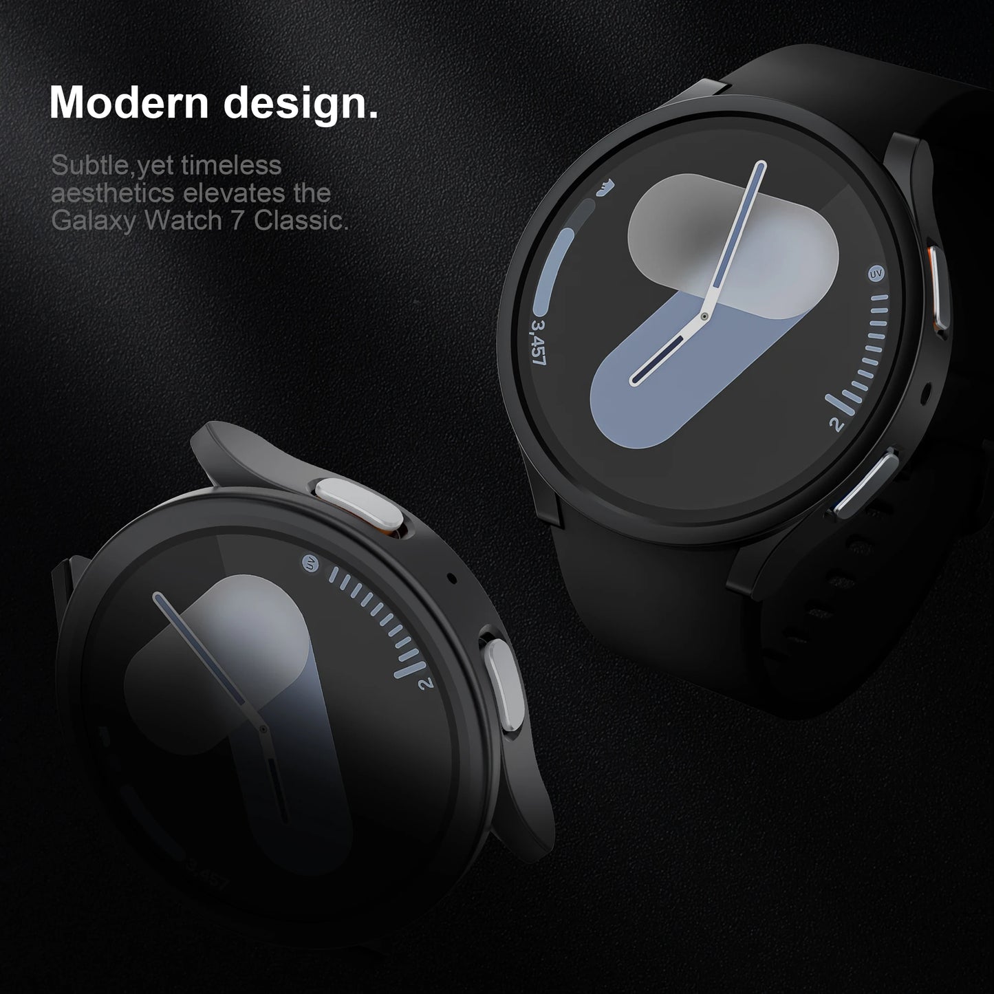 Cover for Samsung Galaxy Watch 7 Case 40mm 44mm FE Accessories PC Frame Protective Hard Bumper Shell Galaxy Watch 7 smart watch