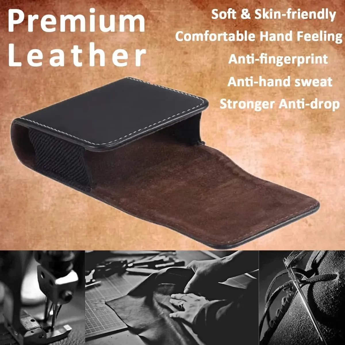Firm Belt Clip Leather Phone Case for Samsung Galaxy Z Flip4 Flip 4 5g FLIP5 Flip3 Flip 5 3 for Moto Razr Full Protection Cover