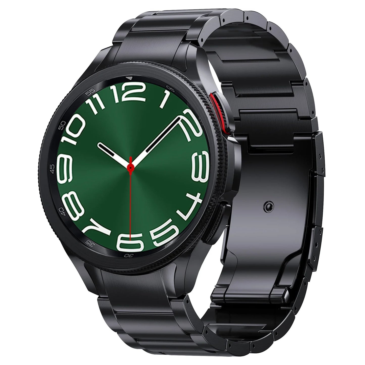 Men Titanium Strap for Samsung Galaxy Watch 7 6 5 4 FE 40mm44mm Quick Fit Wristband for Galaxy 4/6 Classic 5 Pro 45mm Bracelet