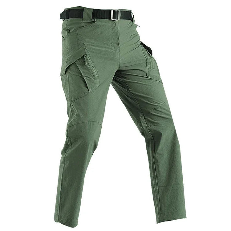 Mens Outdoor Pants Casual Trekking Quick Drying Lightweight Waterproof Hiking Cargo Pants with 6 Pockets Autumn Hunting pants