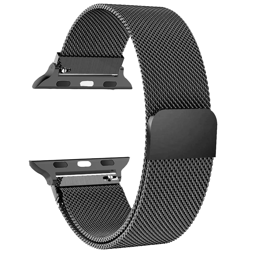 Milanese band For Apple Watch Straps 45mm 44mm 46mm 40mm 49mm 41mm 42mm 38 Bracelet iwatch Series 6 5 SE 7 8 9 10 Ultra 2 Strap