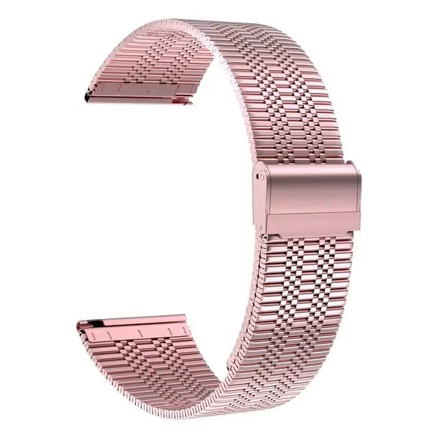 18mm 22mm 20mm Watch Band For Samsung Galaxy Watch 7/6/5/4/3 40mm 44mm S3 Active2 Huawei Watch GT4 GT3 Gt2e Stainless Steel Band