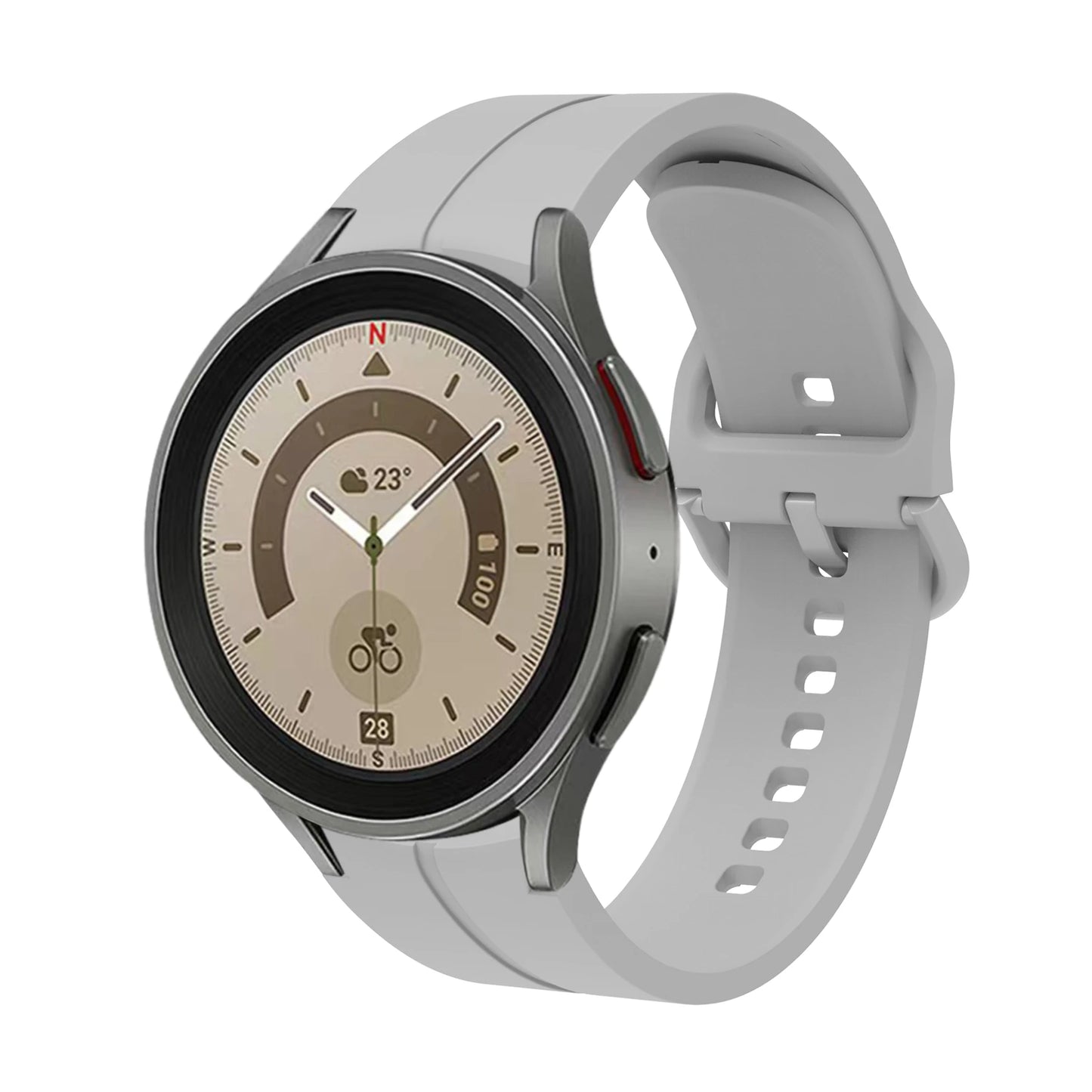 Silicone strap For Samsung Galaxy watch 7 6 5 4 40mm 44mm 45mm Original replacement band For Watch 6 4 Classic 43mm 47mm 46mm