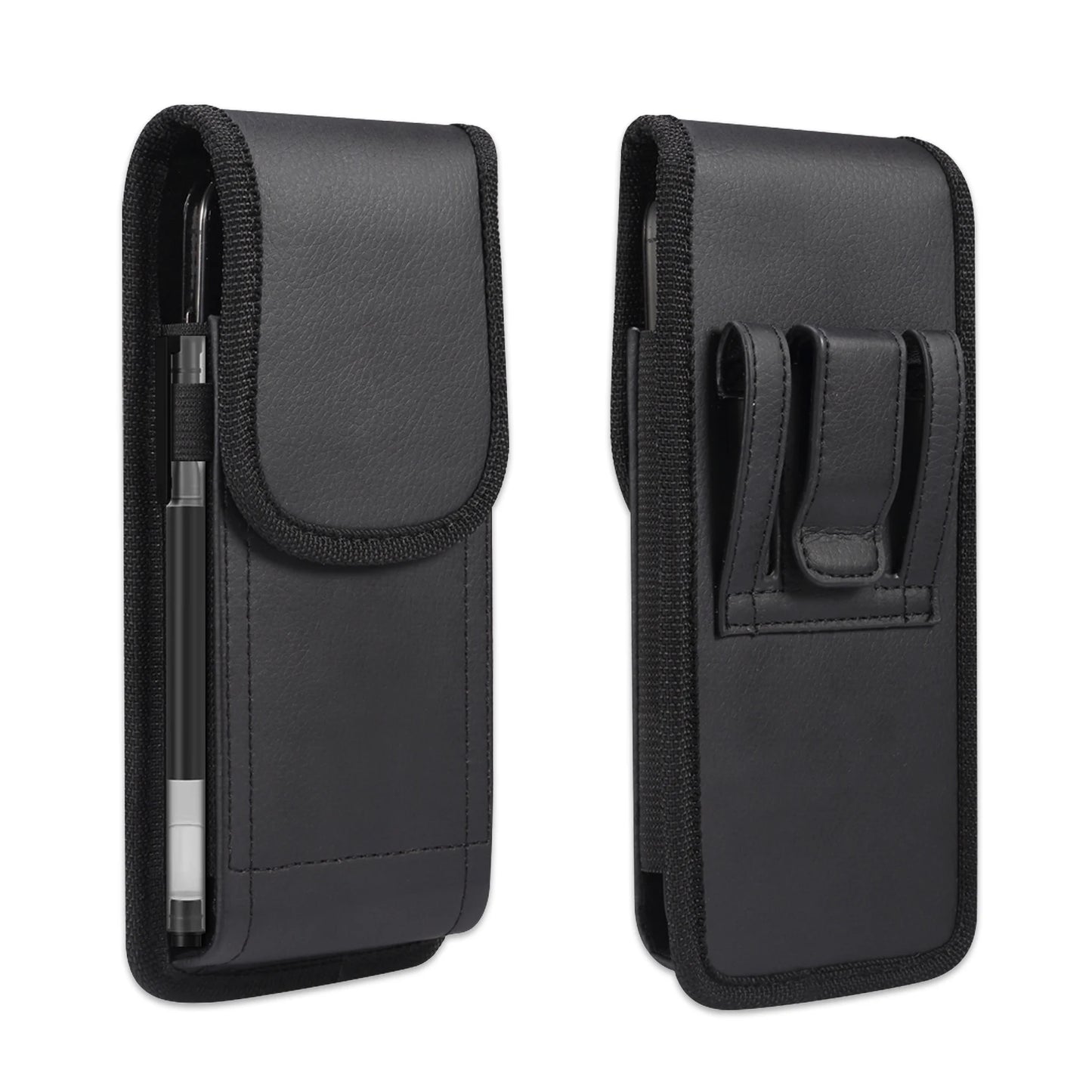 Leather Phone Belt Clip Case Men Waist Bag Holder For Xiaomi 11 Lite 13T 12T 11T,Redmi Note 13 12 10 9 Pro 12S 10C Holster Pouch