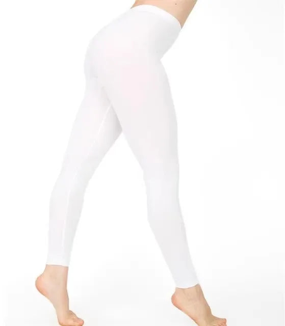 Women Elastic Waist Casual Leggings Large Shinny Legging High Stretch Leggings Gym Pants Workout Fashion Leggings