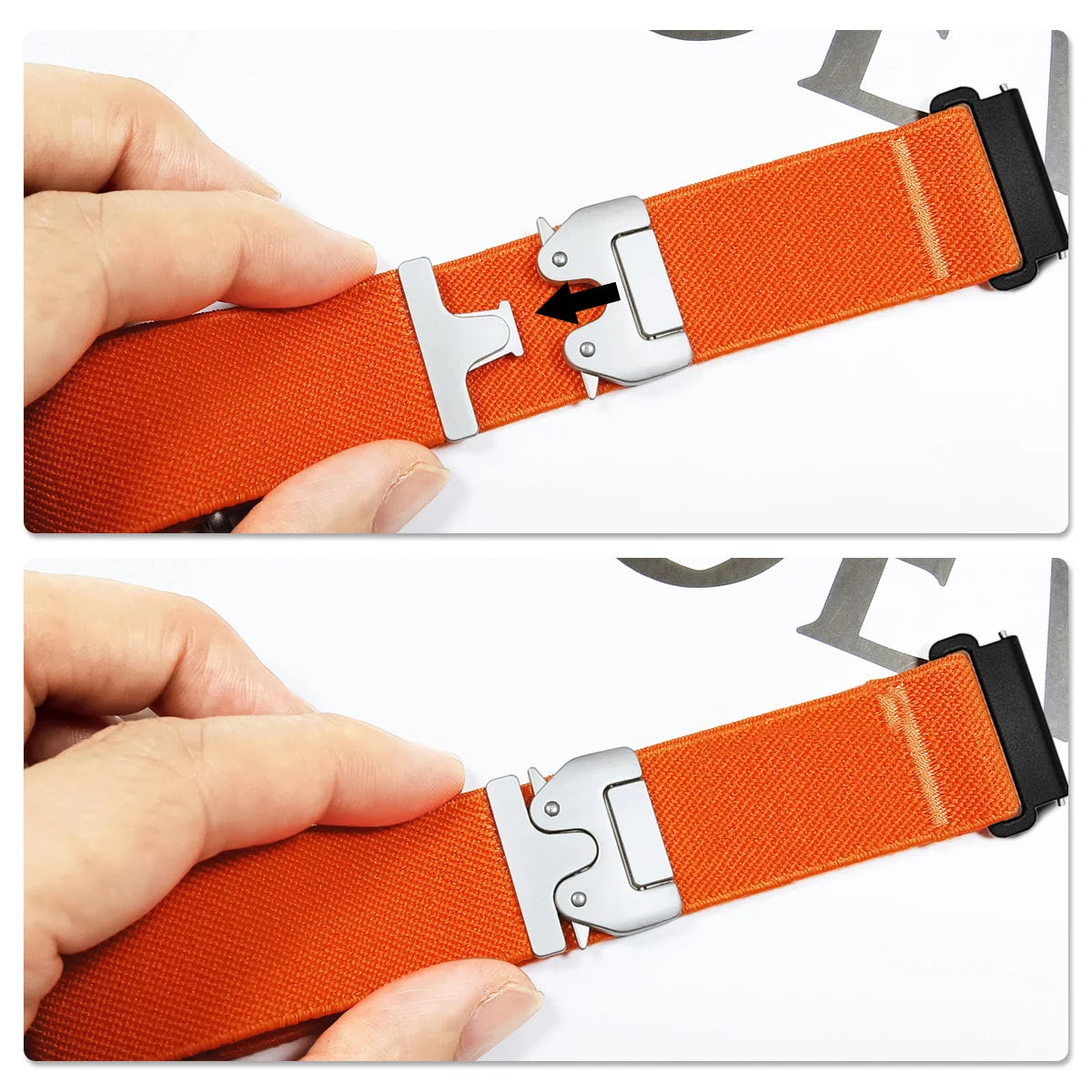 20mm 22mm Elastic Strap for Samsung Galaxy Watch 7 6 5 4 40mm 44mm 6Classic 47mm Nylon Band for Huawei Watch GT5 4Pro 3 Bracelet