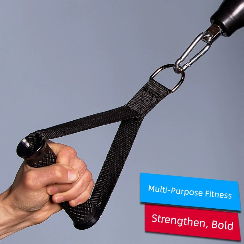 Fitness Handle Multi-Function Handle Fitness Equipment Accessories Gantry Handle Elastic String Flying Bird Handle Strap Hook