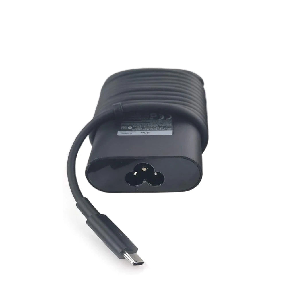 45W USB Type C Laptop Charger AC Power Supply Adapter For Dell XPS 13 9365 9370 9380,Latitude 7275 7370 5285 5290-2in1 7390-2in1