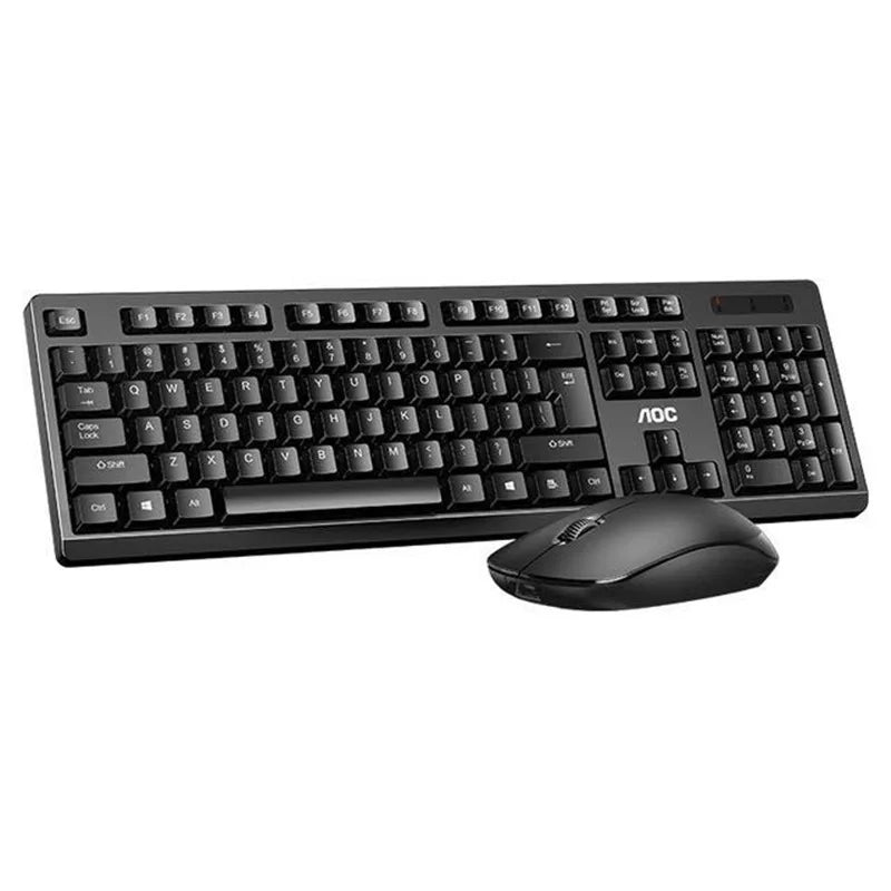 Wireless Mouse and Keyboard Set Mute Waterproof Home Computer Game Notebook