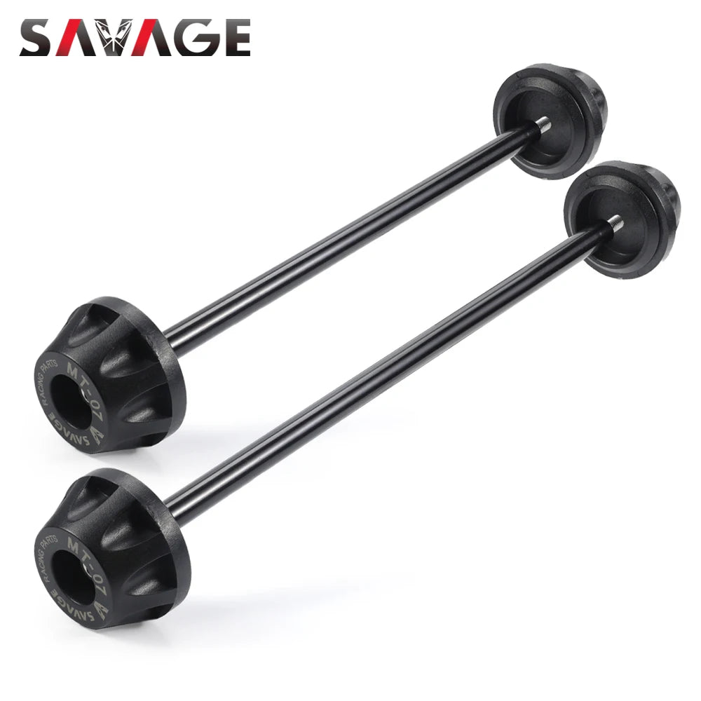 Rear Front Axle Fork Crash Slider For YAMAHA MT-07 FZ-07 2014-2023 XSR700 MT07 FZ07 Motorcycle Wheel Protector XSR 700 MT FZ 07