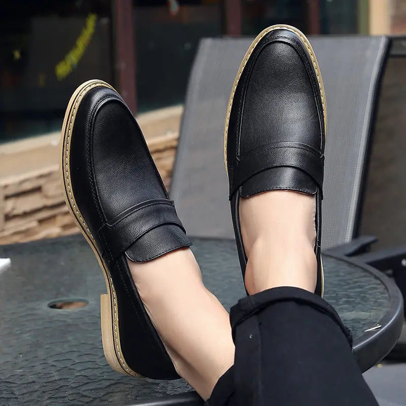 Men’s Leather Dress Shoes Classic Business Shoes