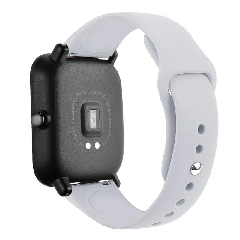 20mm/22mm Silicone band For Amazfit GTS 4/3/2/2e/GTS2 Mini/GTR 42mm/47mm/GTR 4/3 Pro/2/2e Sport Watch Bracelet Amazfit bip strap