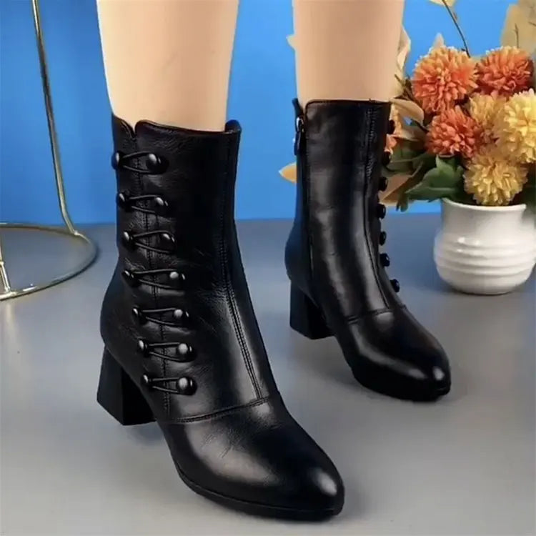 High Boots Women Winter High Heels shoes women Fashion Sexy Warm Ankle boots for women Designer Pumps Shoes botas mujer botines